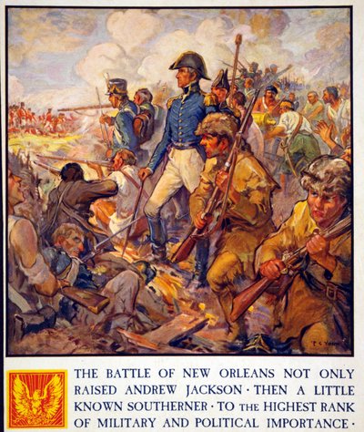 Andrew Jackson during the Battle of New Orleans by Frederick Coffay Yohn